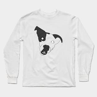 Collie lab design Long Sleeve T-Shirt